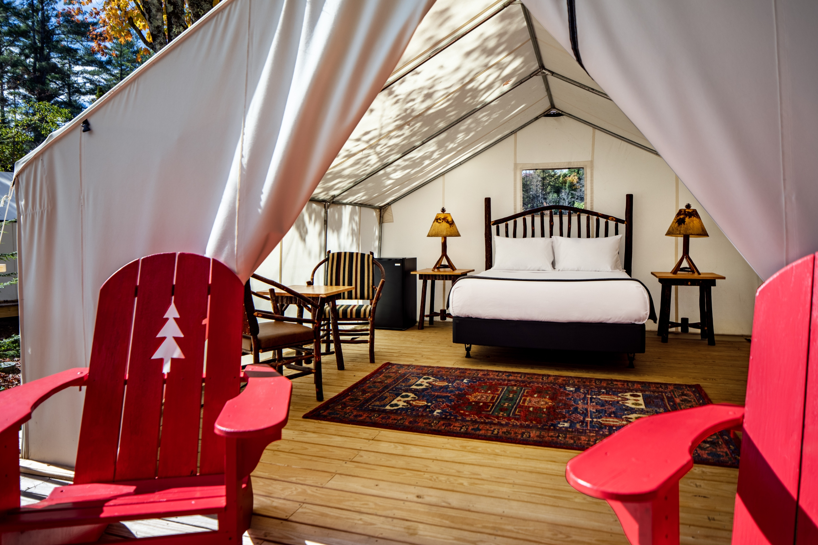 Glamping Tent with Queen Bed