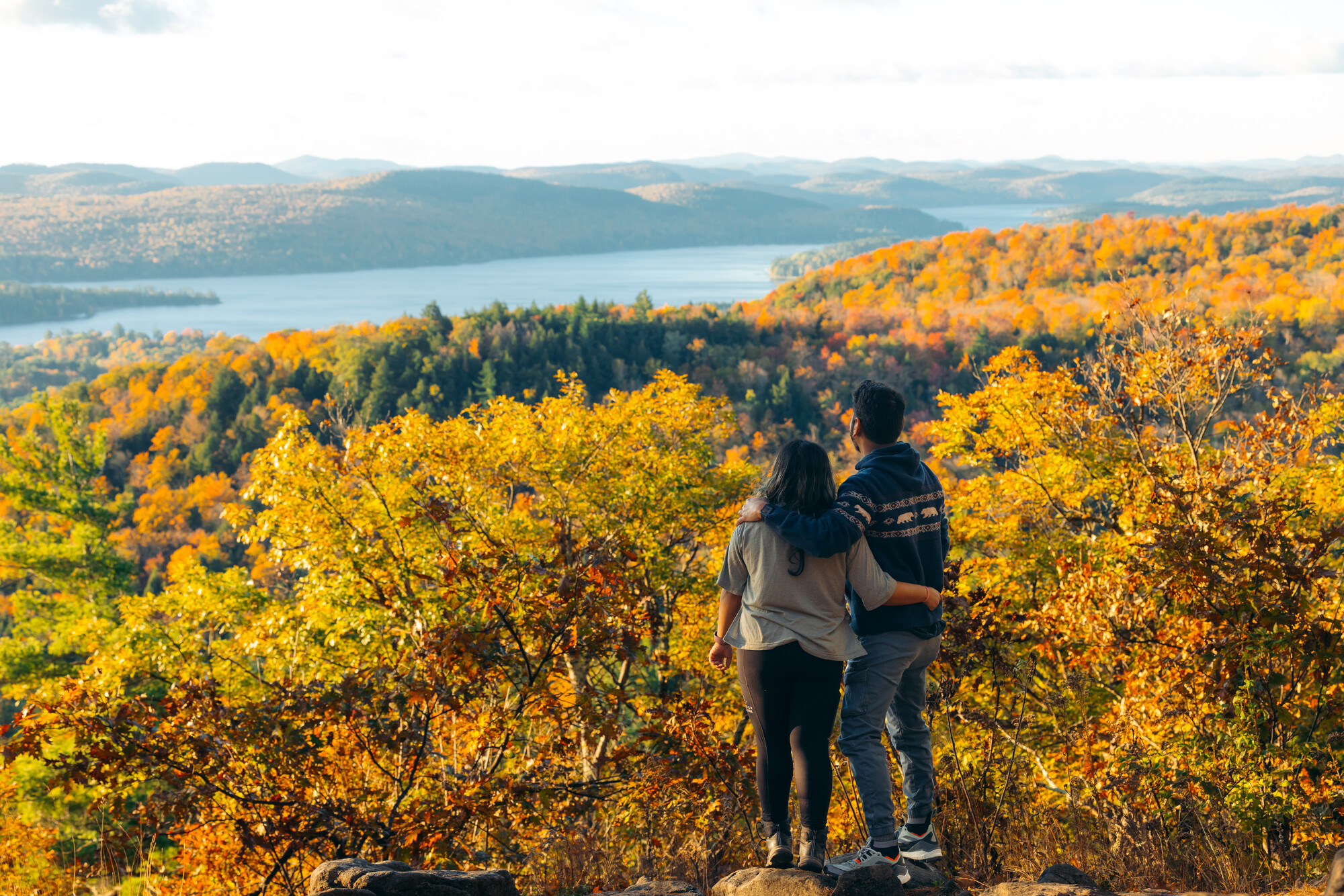 Severance Mountain Fall Hike in Schroon Lake