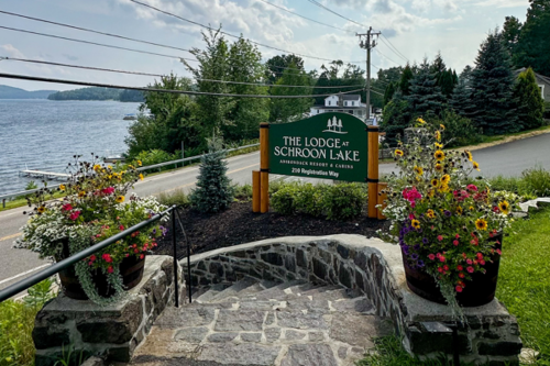 Spring Flowers at The Lodge at Schroon Lake