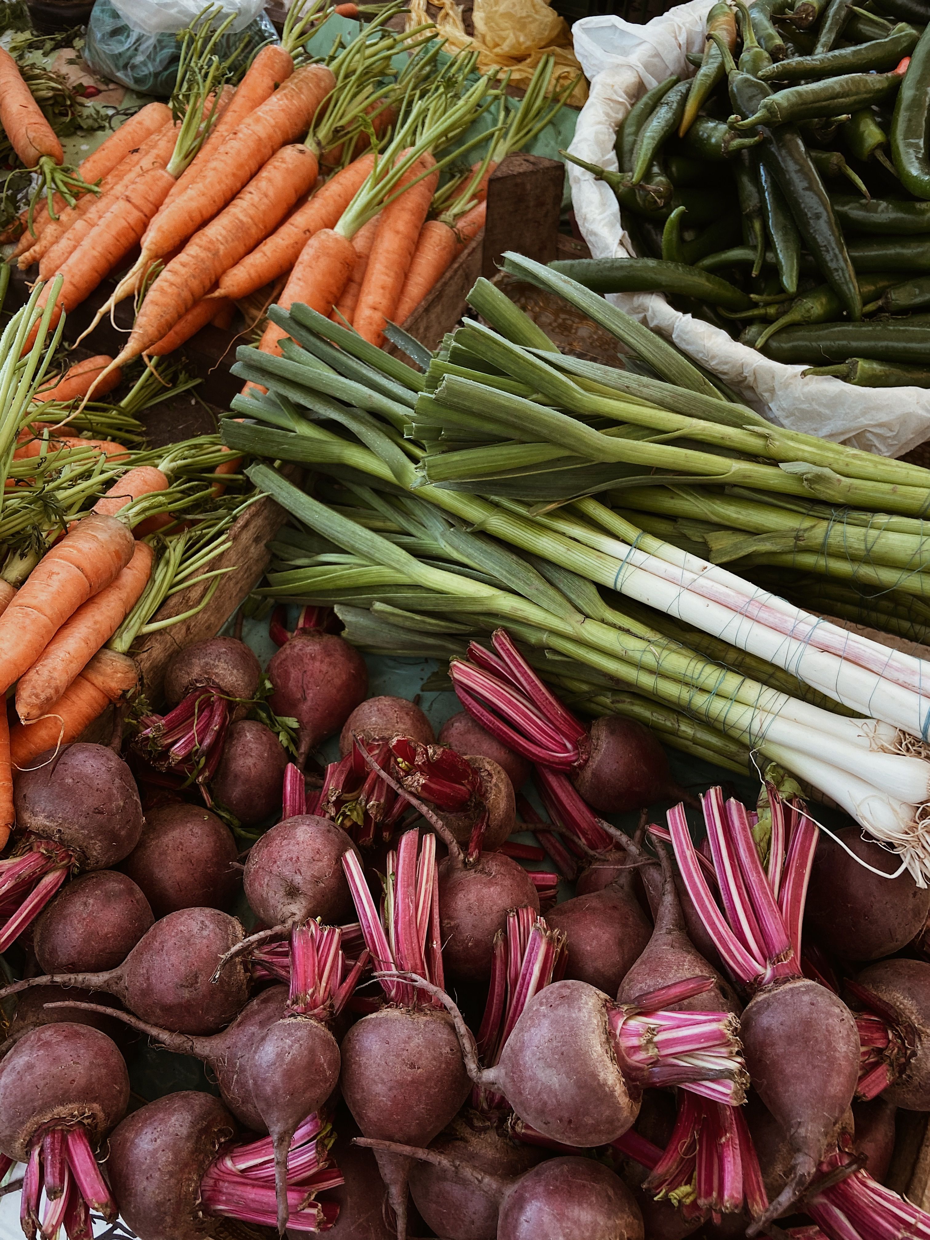 Vegetables at the Farmer's Market