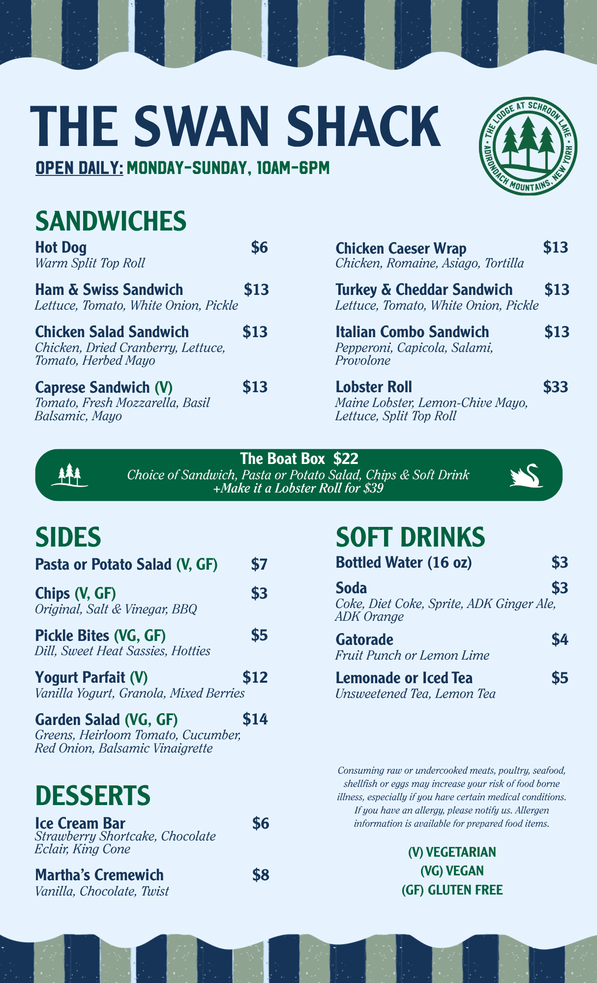 Swan Shack 6.4.26