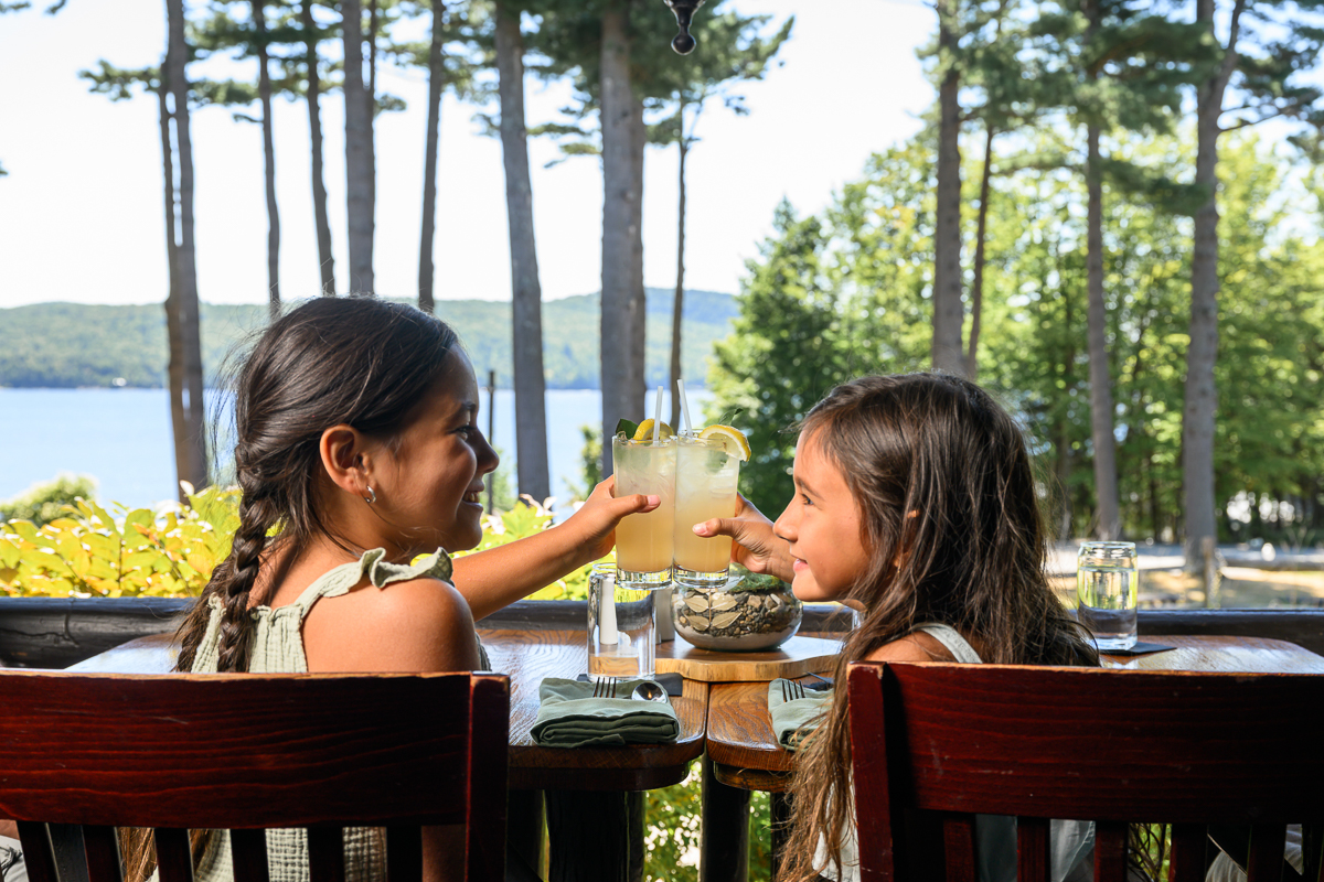 Kids Eat Free Package Outdoor Dining in the ADK