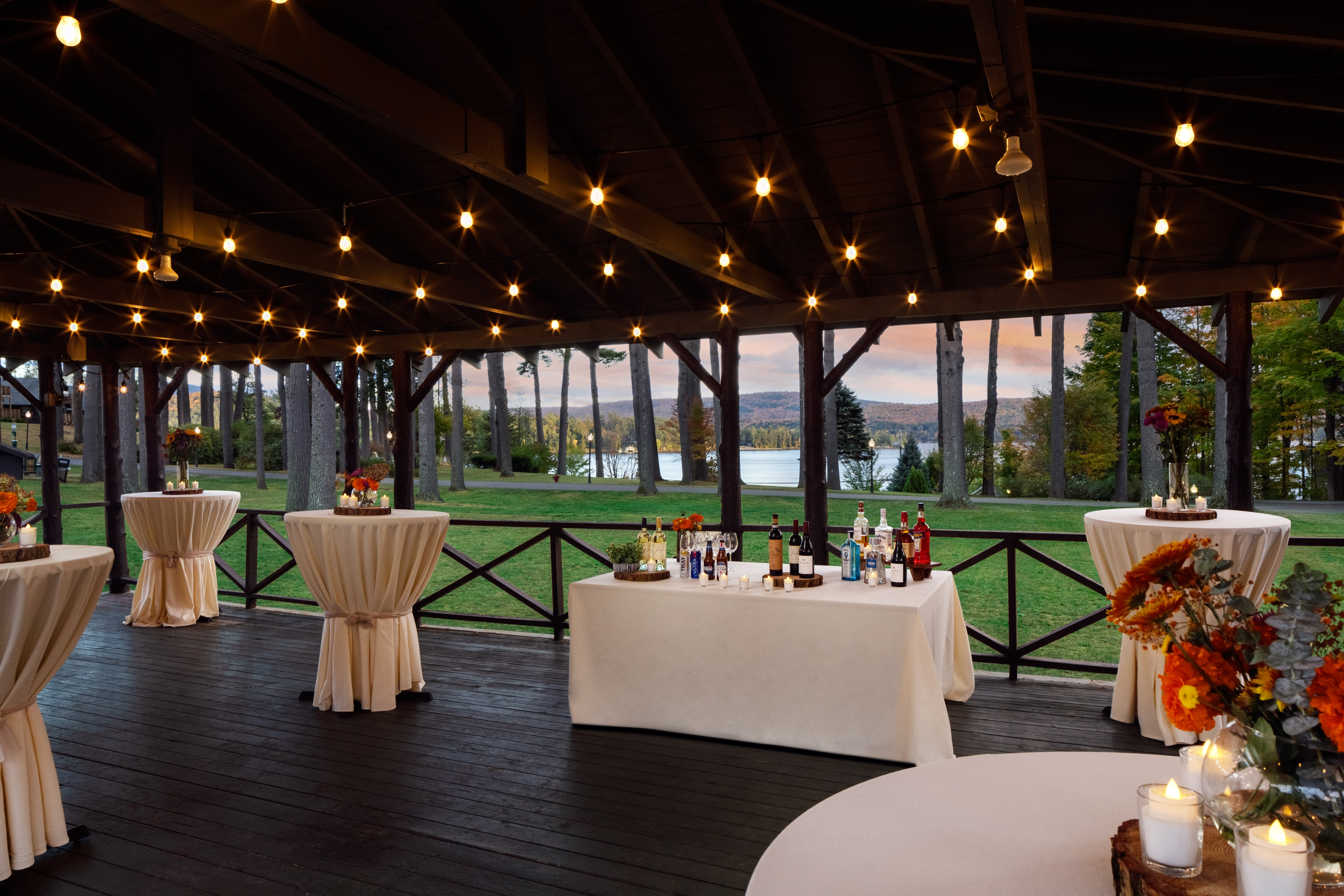 Pavilion And Pavilion Lawn Wedding