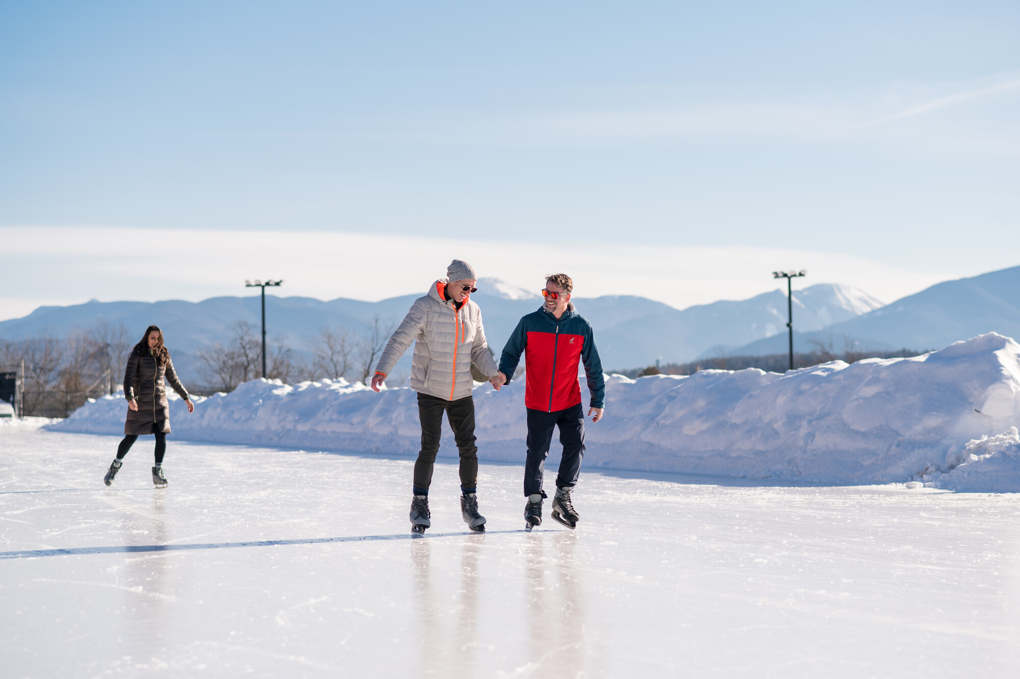 Ice Skating at Lake Placid Oval