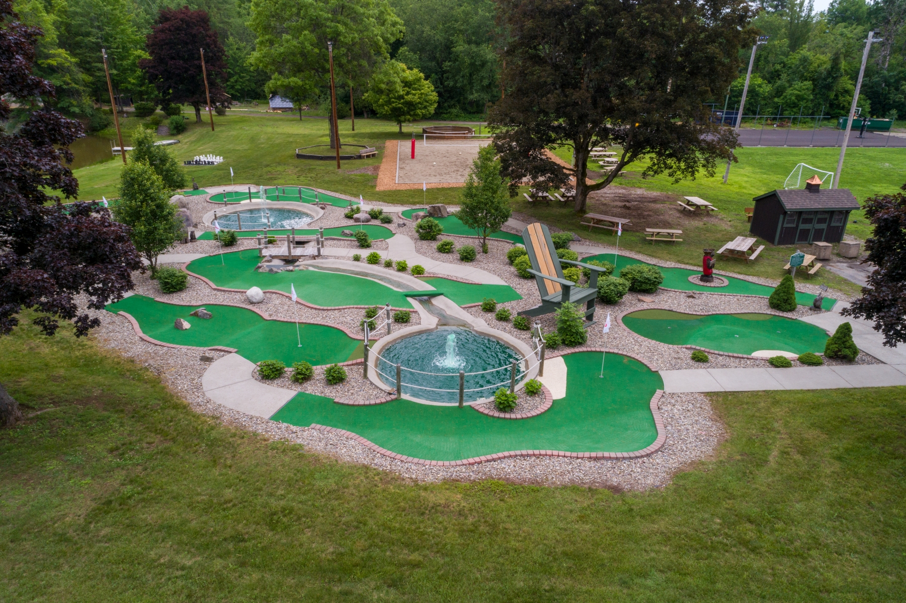 Mini Putt Golf Course