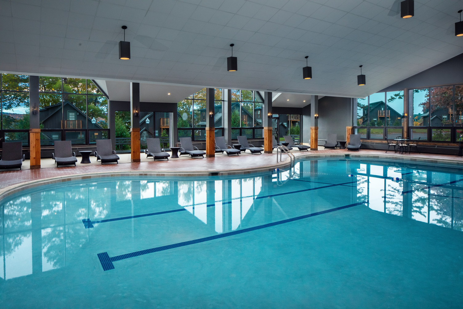 Indoor Pool at The Lodge at Schroon Lake