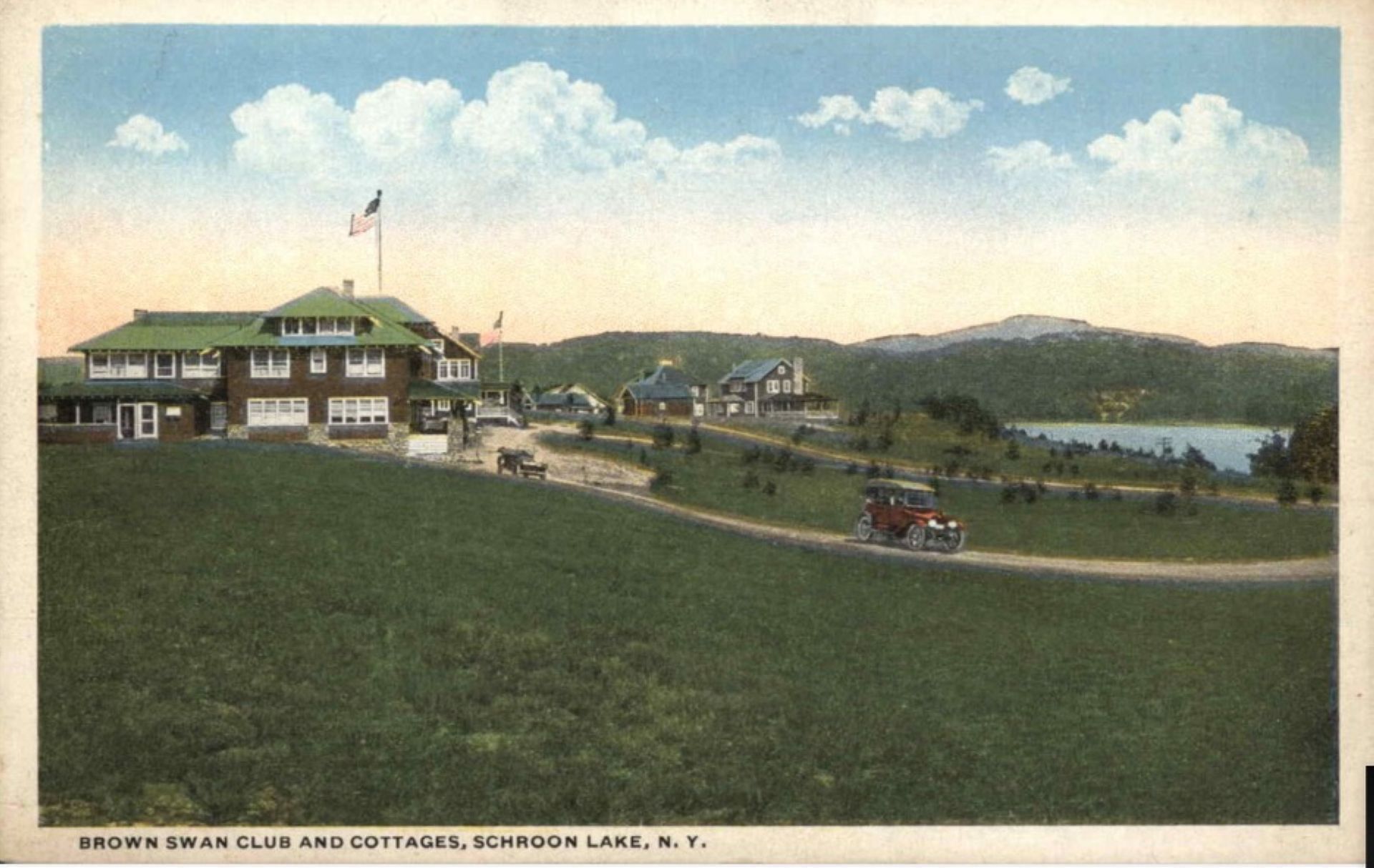 Brown Swan Club And Cottages, Shroon Lake NY