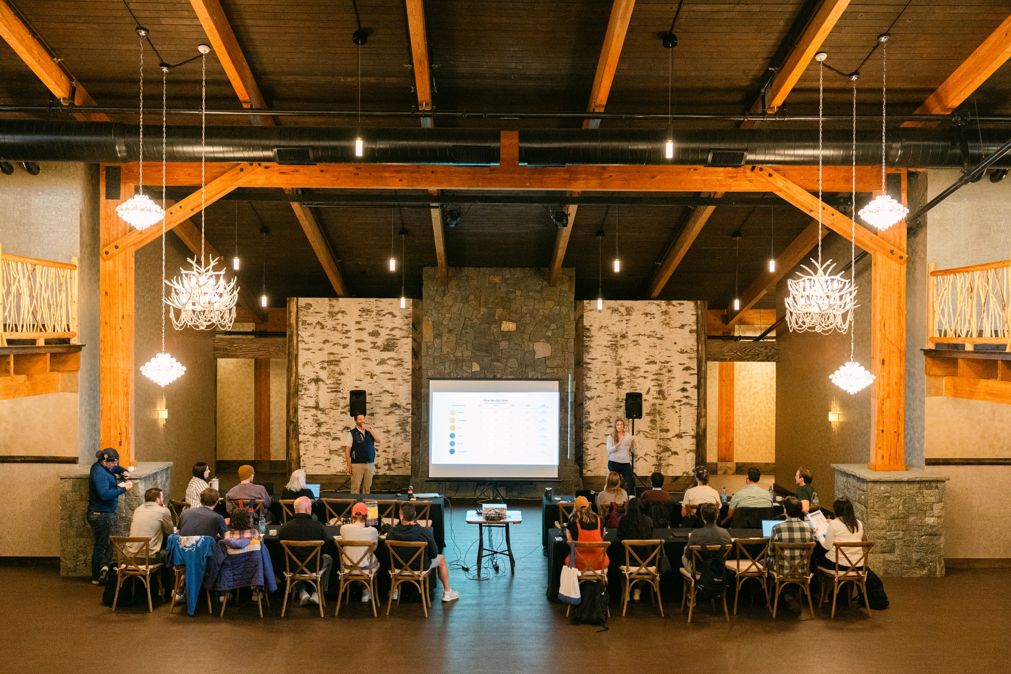 Corporate Event in High Peak Ballroom