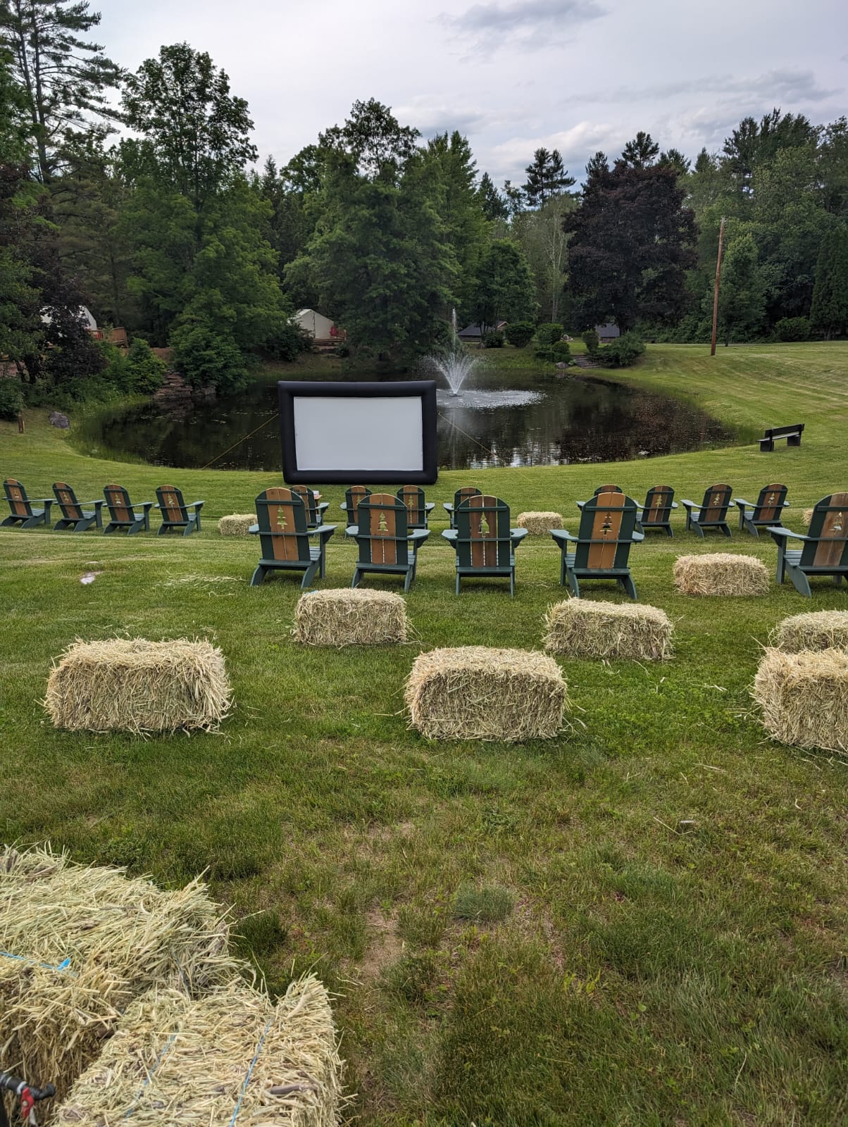 Outdoor Movie Night At The Pond