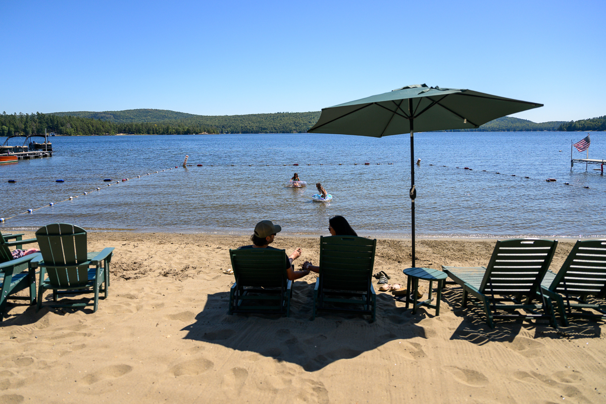Private Beach on Schroon Lake