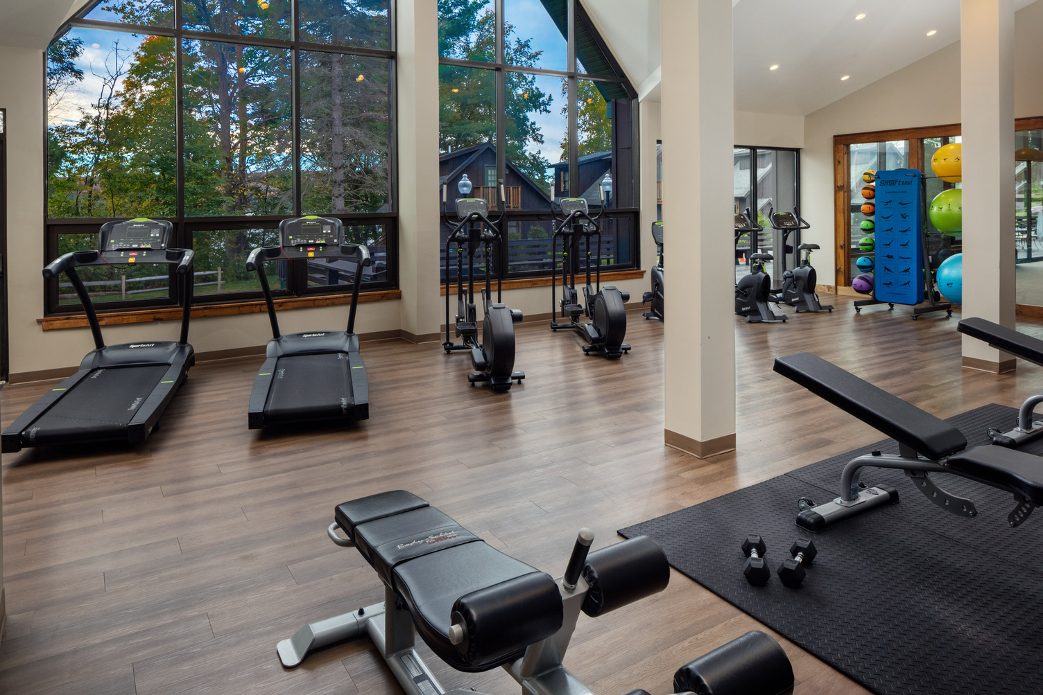 Fitness Center Overlooking Schroon Lake