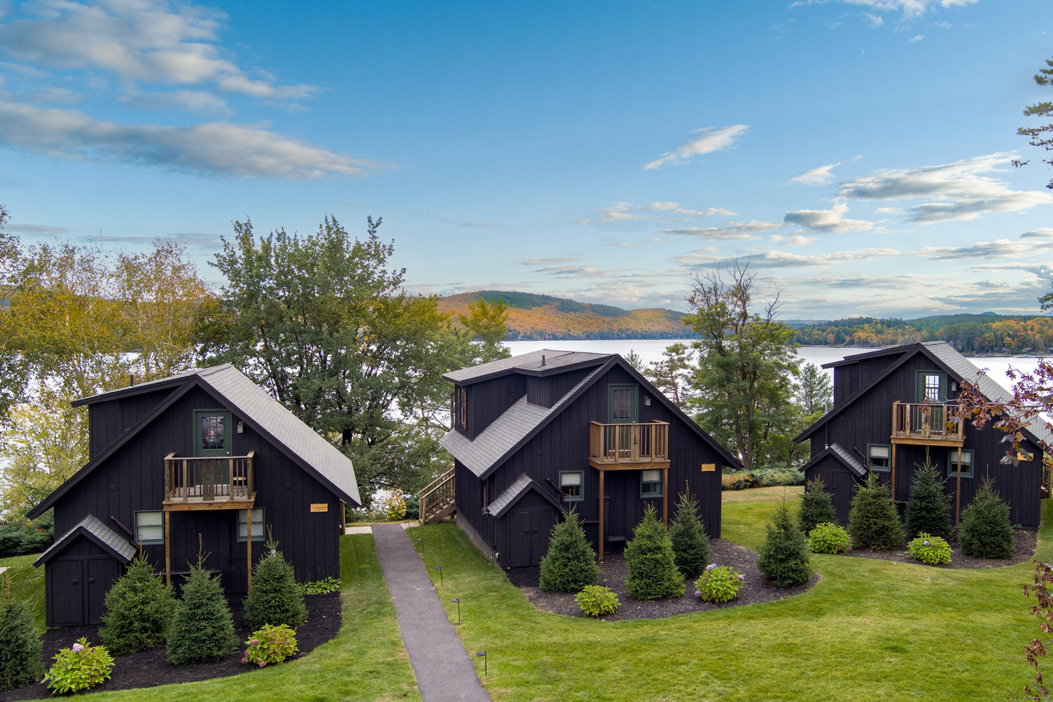 Private Chalets at The Lodge at Schroon Lake